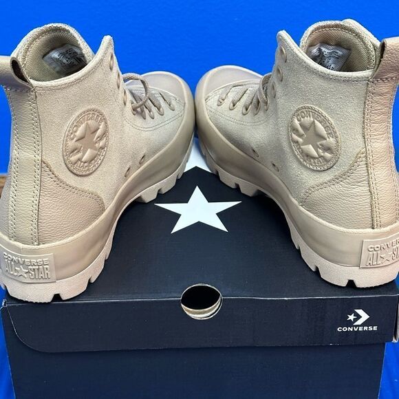 Women’s Converse Chuck Taylor All Star Lugged Boot, 573206C Nomad Khaki NEW - Picture 4 of 9
